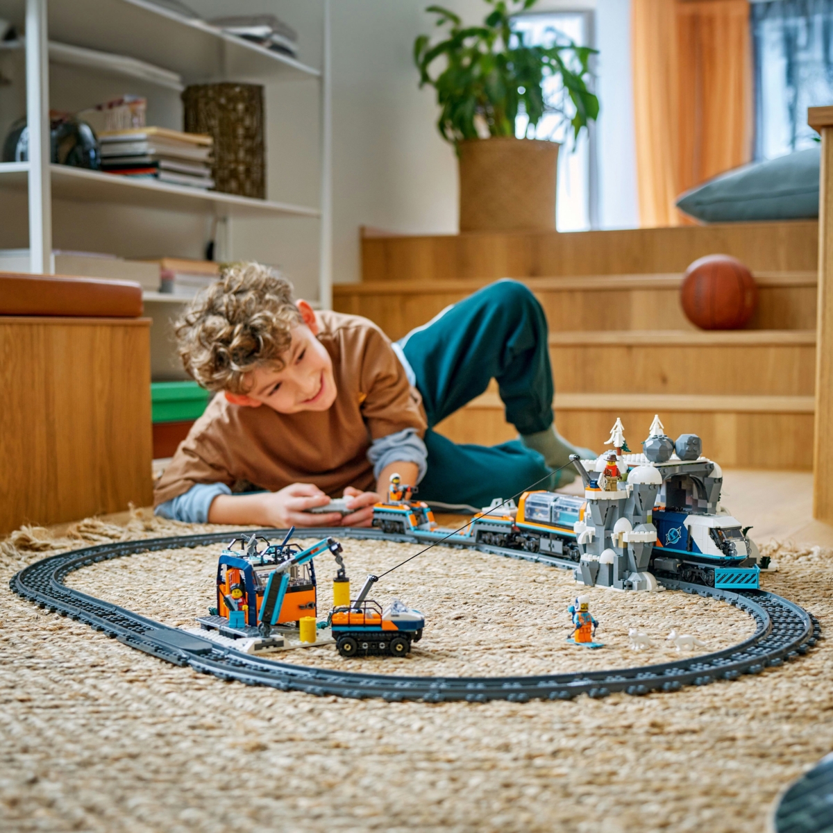 60470 LEGO® City Trains Tyrinėtojų poliarinis ekspresas | LEGO City