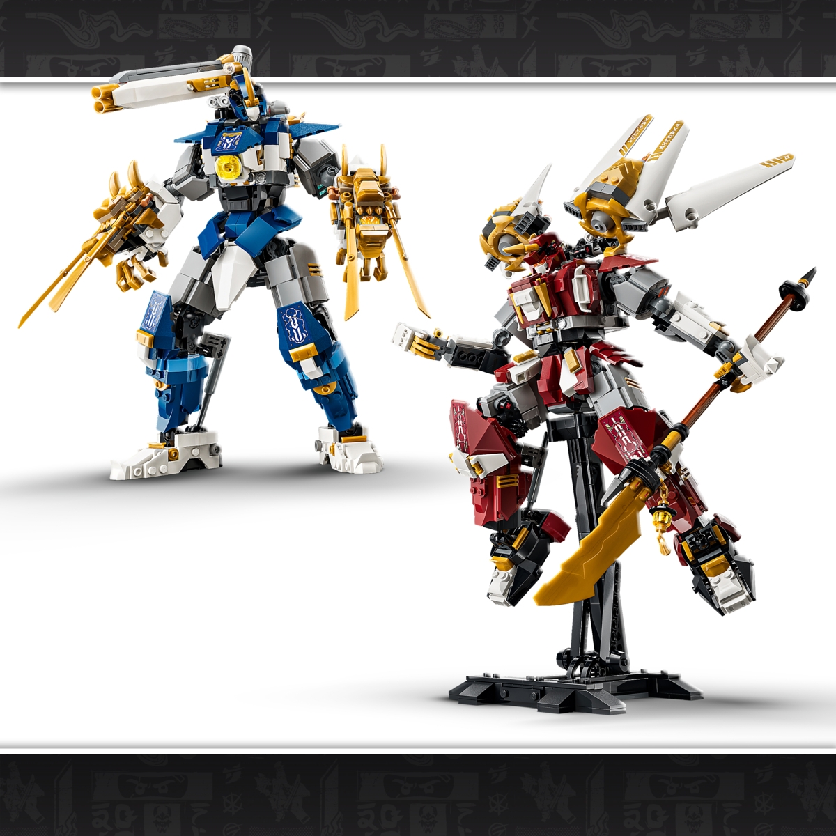 71870 LEGO® NINJAGO® Du robotai-titanai | LEGO