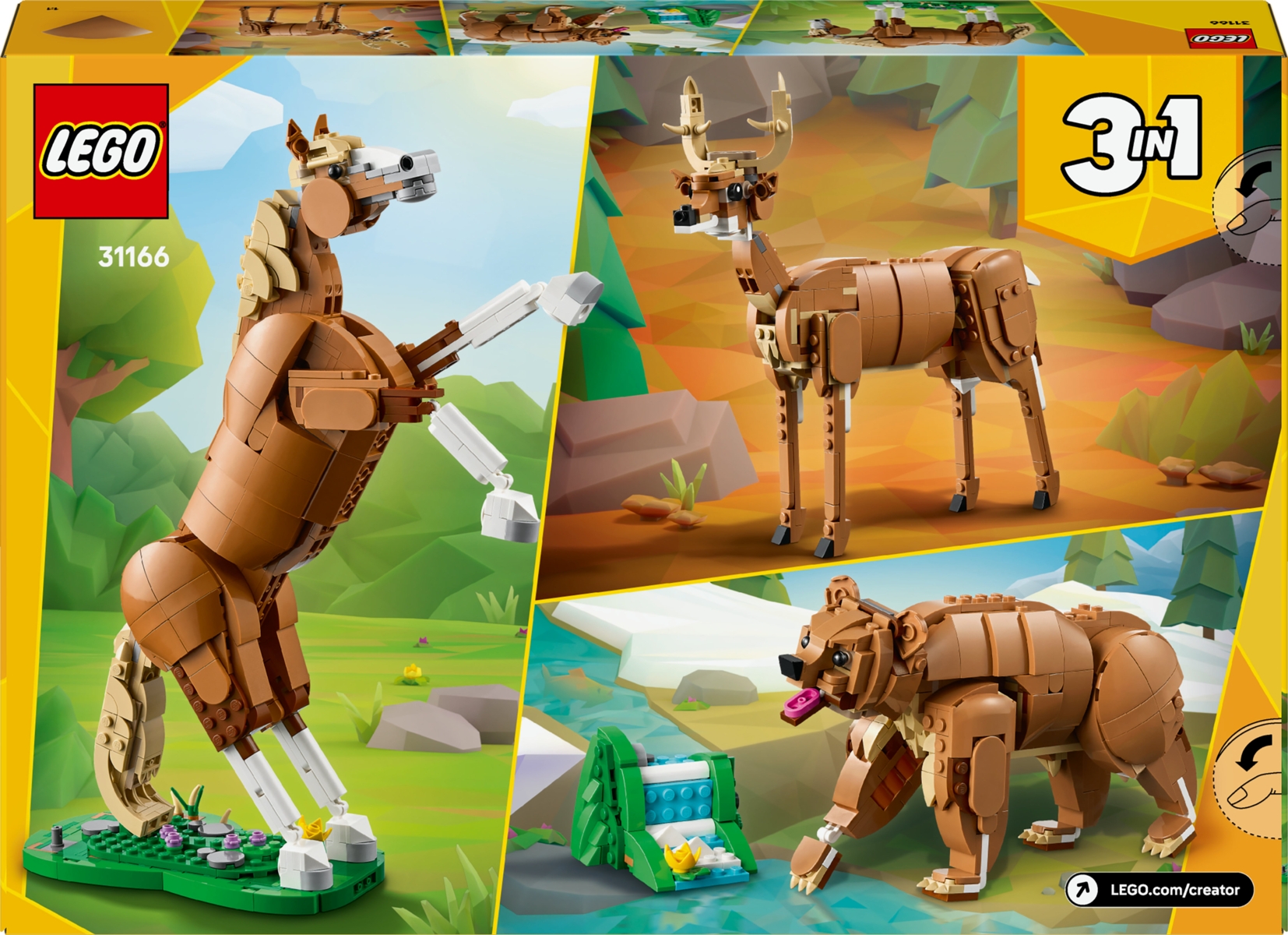 31166 LEGO® Creator Gražus žirgas | LEGO Creator