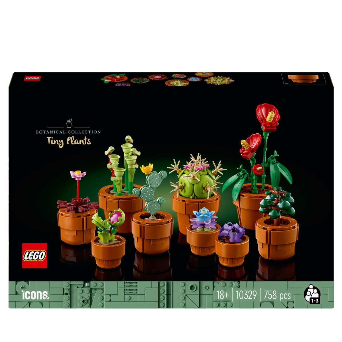 10329 LEGO® Icons Botanicals Miniatiūriniai Augalai | LEGO City