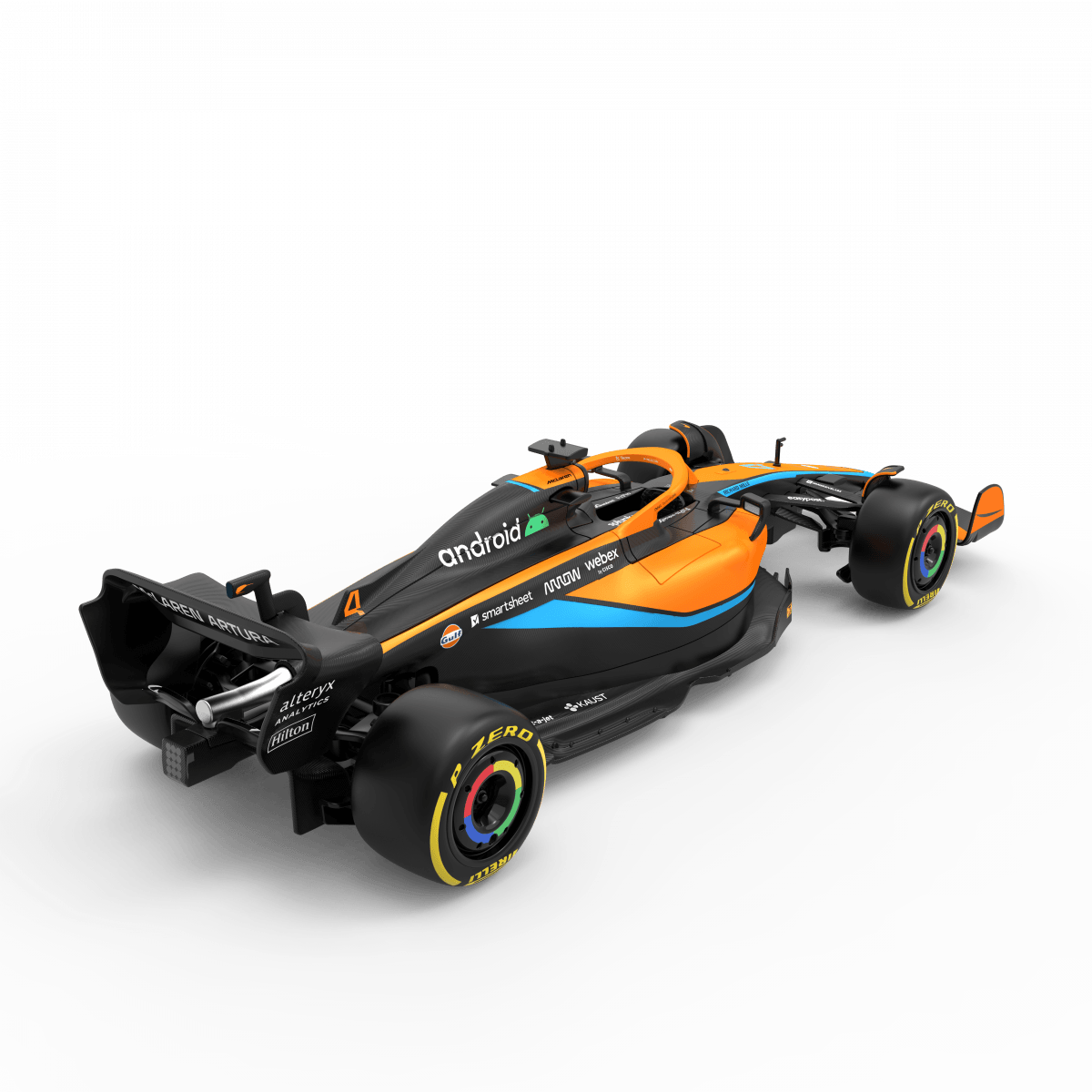 RASTAR 1:18 valdomas automobilis McLaren F1 MCL36, 93300 | RC ir