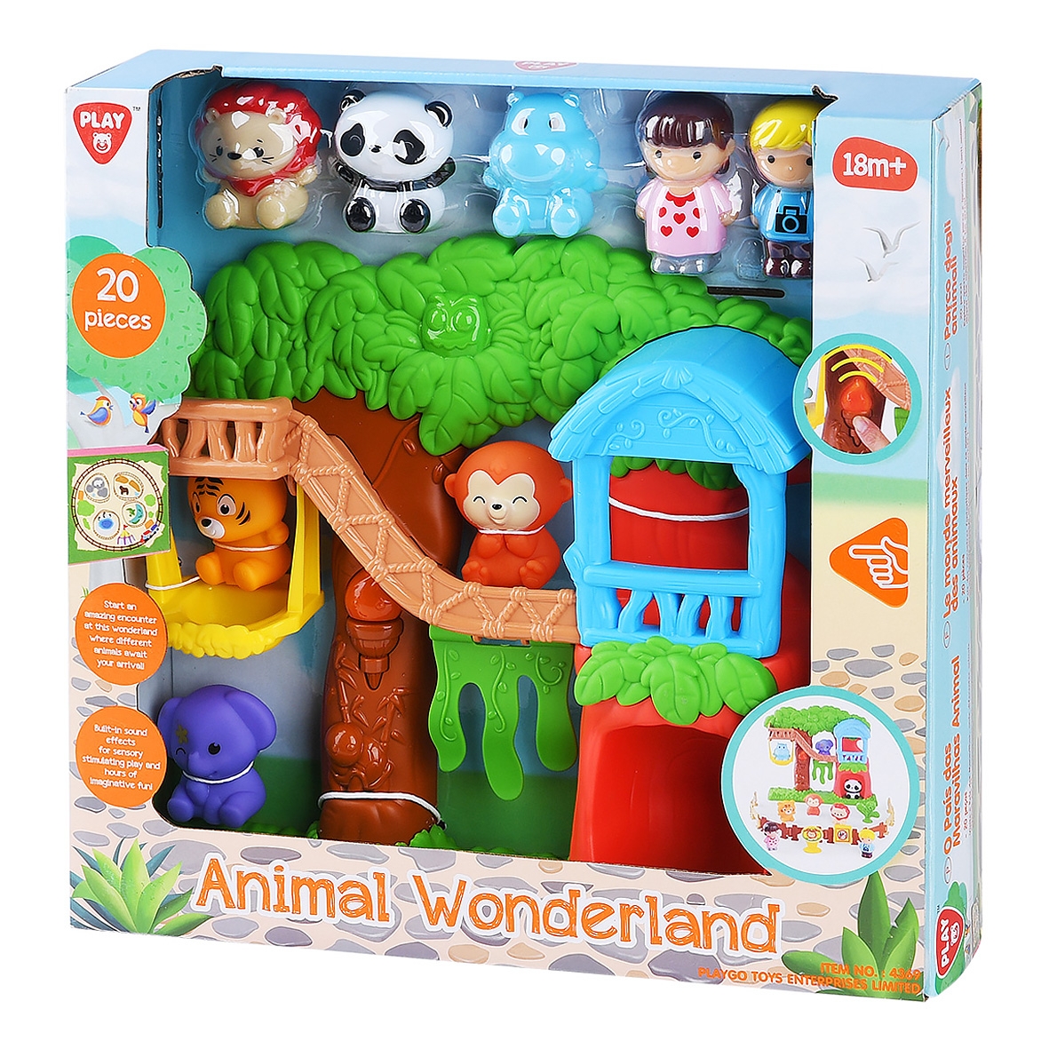 PLAYGO Gyv n Stebukl alis 4369 Kiti Edukaciniai aislai playgo-gyv-n-stebukl-alis-4369-kiti-edukaciniai-aislai