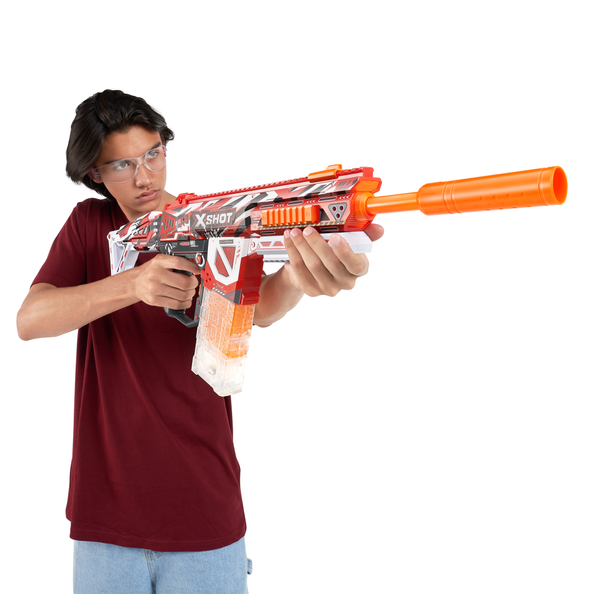 X-SHOT žaislinis šautuvas Hyper Gel, 1 serija, 20000 želinių