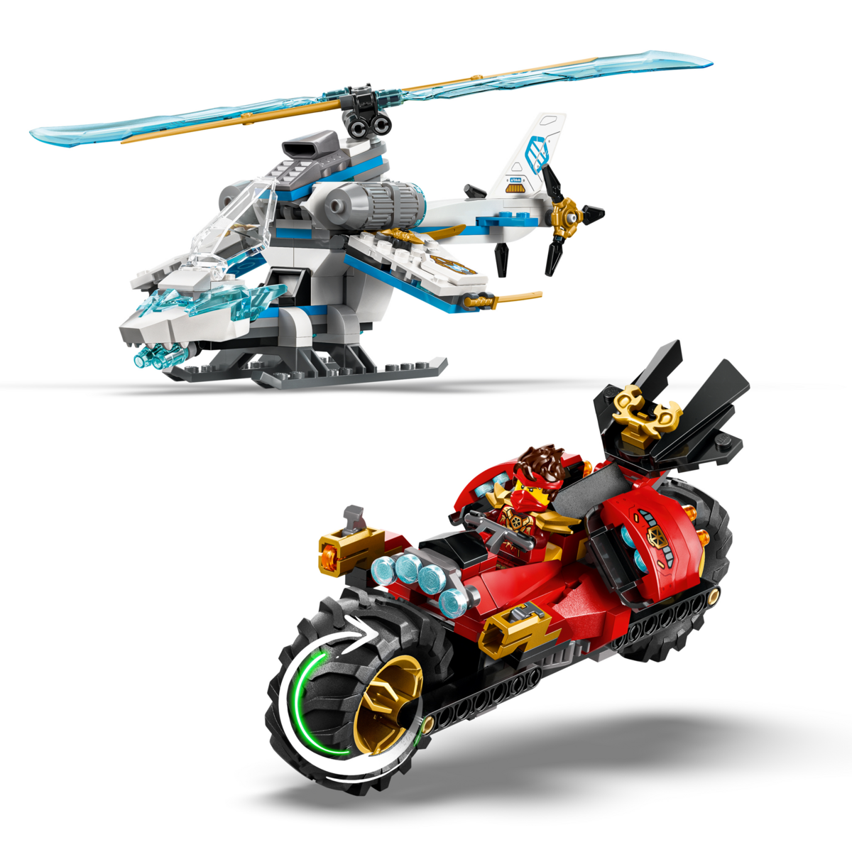 71857 LEGO® NINJAGO® Nindzių transporto priemonės ir namelio