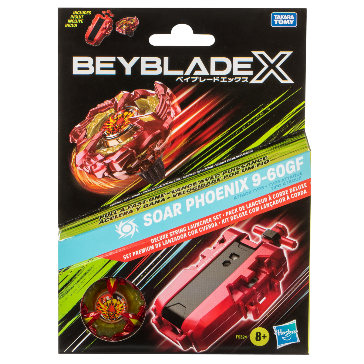 BEYBLADE X rinkinys su paleidėju, F9324 | Interaktyvūs žaislai