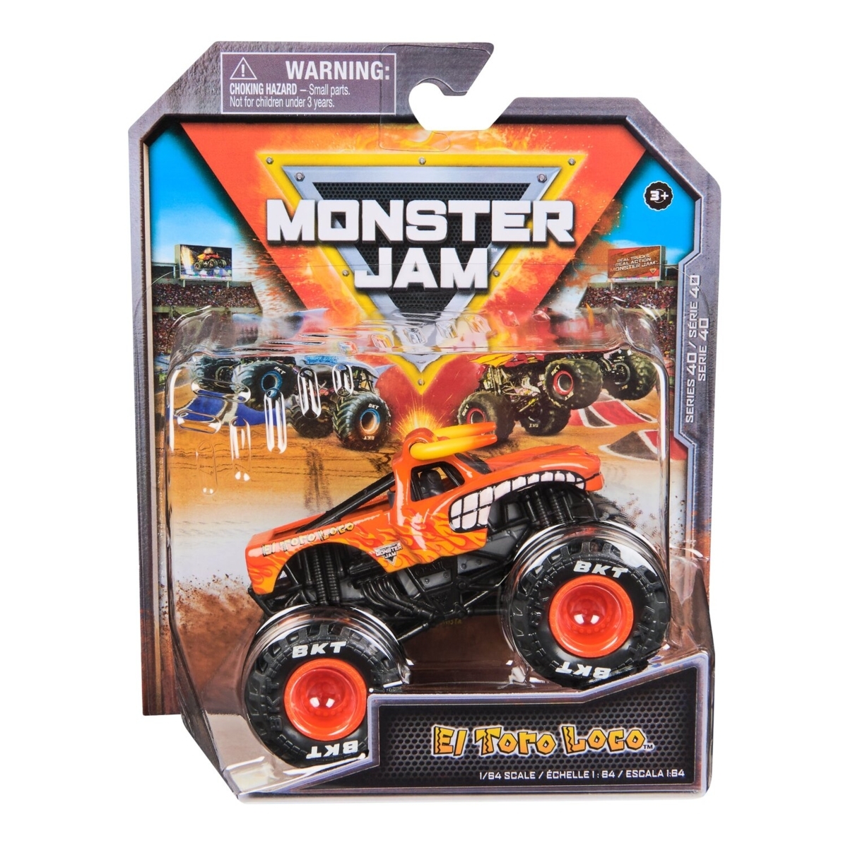 kanakana MONSTER JAM visureigis 1:64, vienguba pakuotė, asort