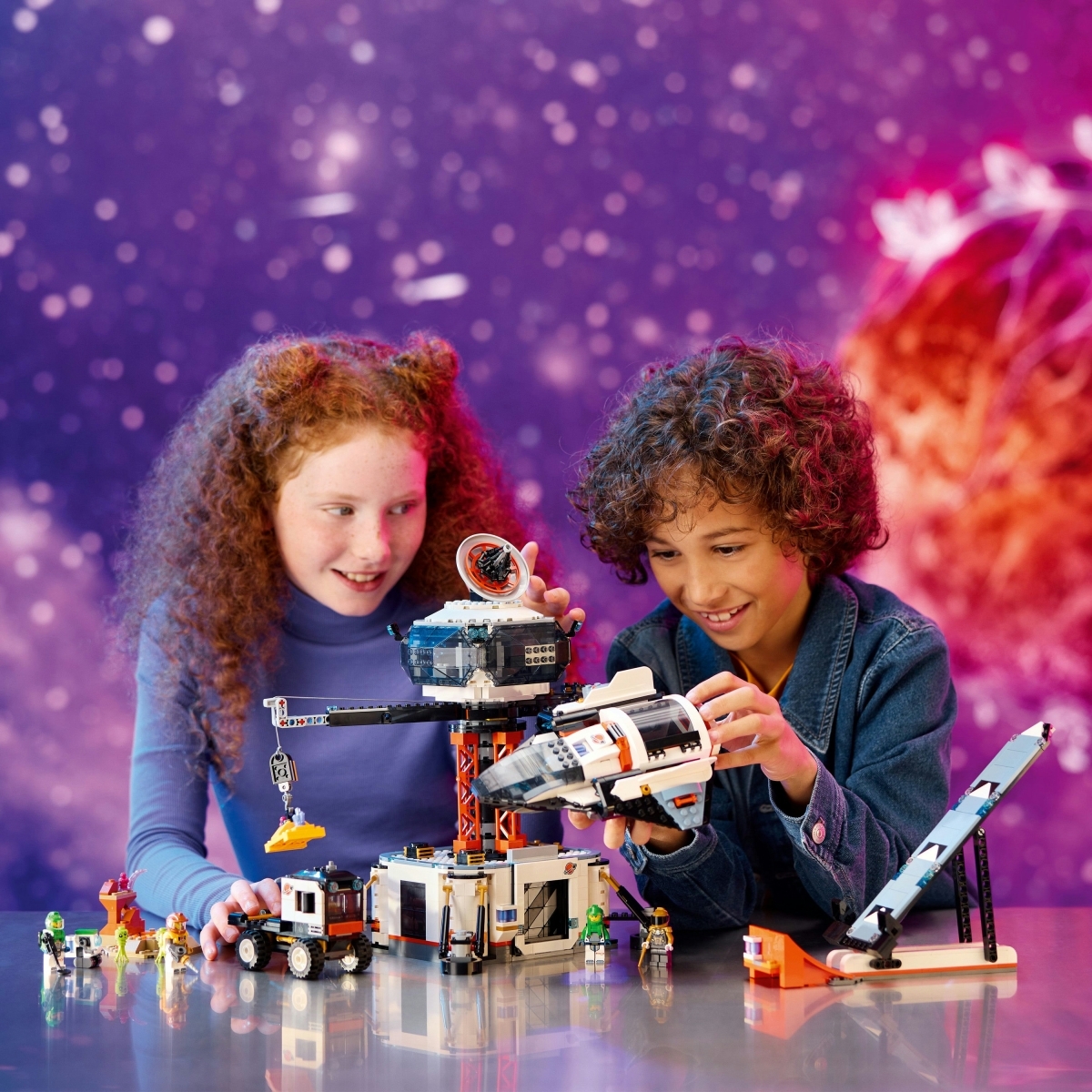 60434 LEGO® City Kosminė Bazė Ir Raketos Paleidimo Aikštelė | LEGO