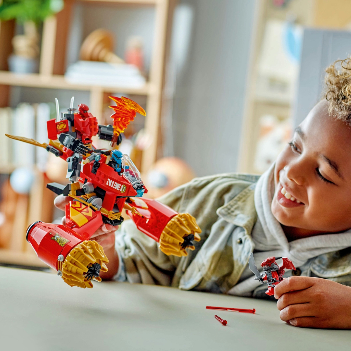 71830 LEGO® NINJAGO® Kajaus audros robotas-motociklas | LEGO Ninjago