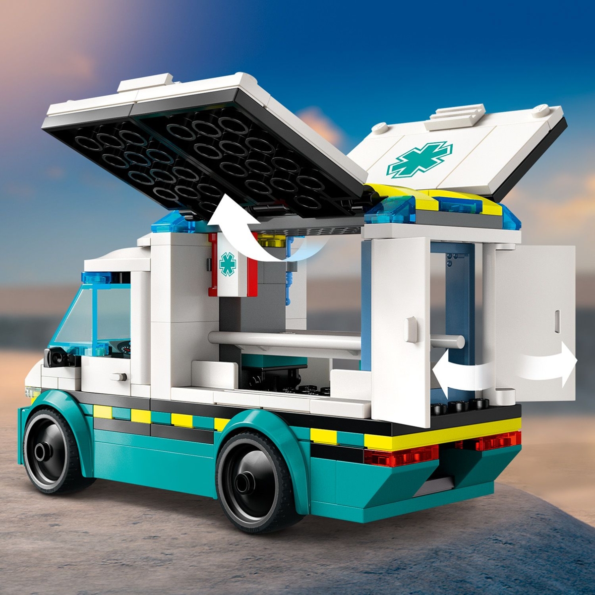 60451 LEGO® City Great Vehicles Greitosios pagalbos automobilis