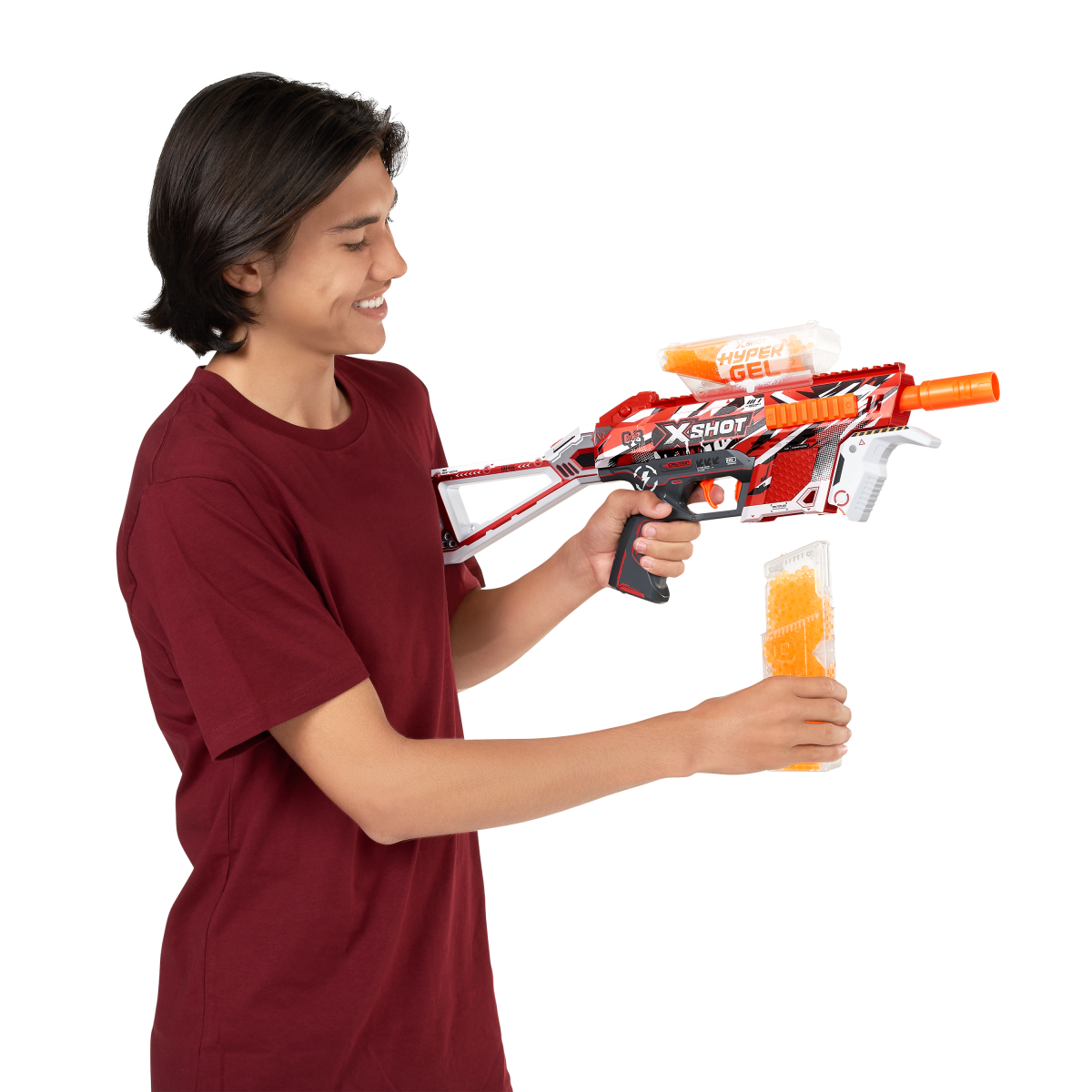 X-SHOT žaislinis šautuvas Hyper Gel, 1 serija, 10000 želinių