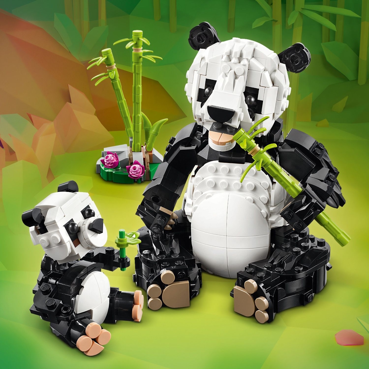 31165 LEGO® Creator Laukiniai gyvūnai: pandų šeima | LEGO Creator