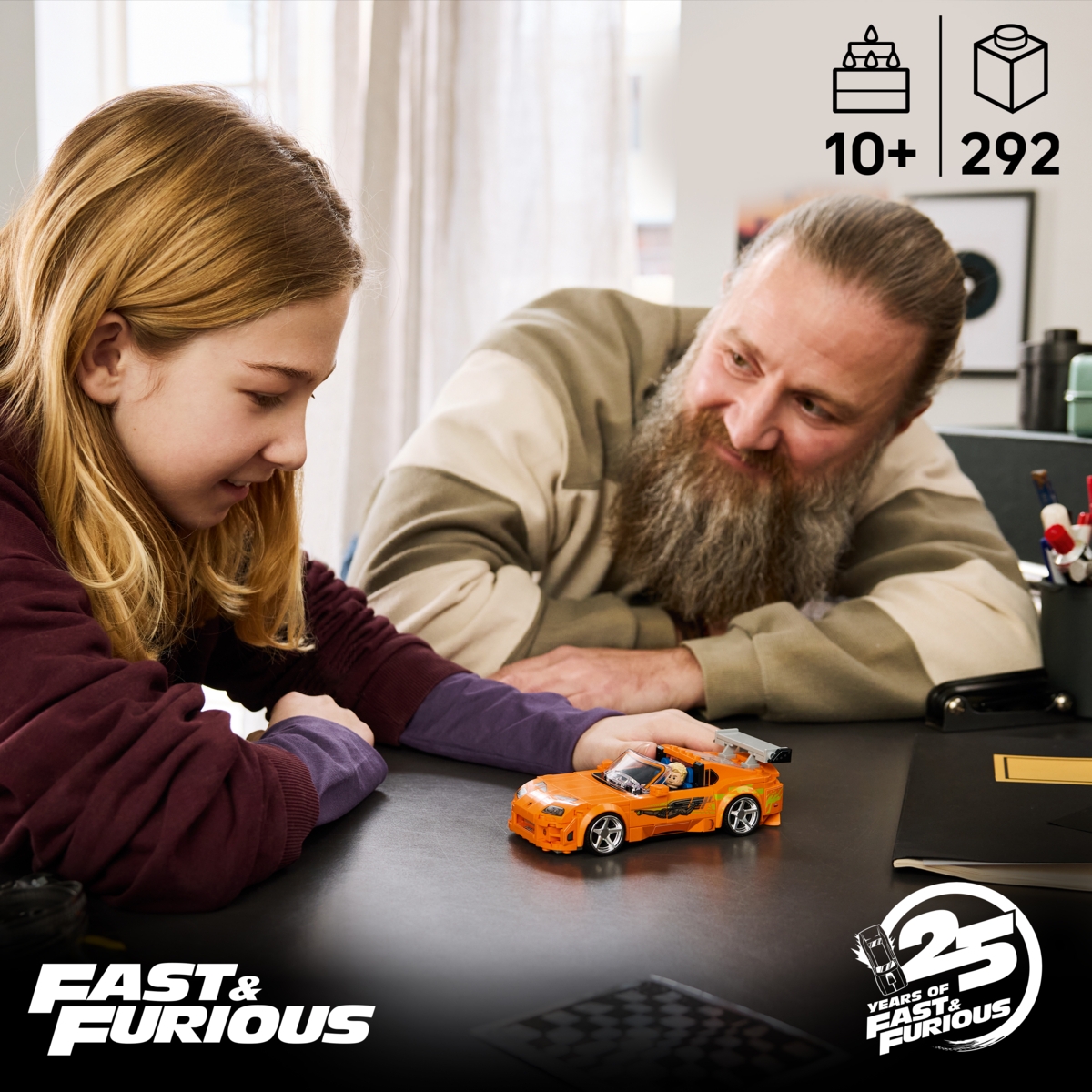 77260 LEGO® Speed Champions Greiti ir įsiutę Toyota Supra MK4 | LEGO