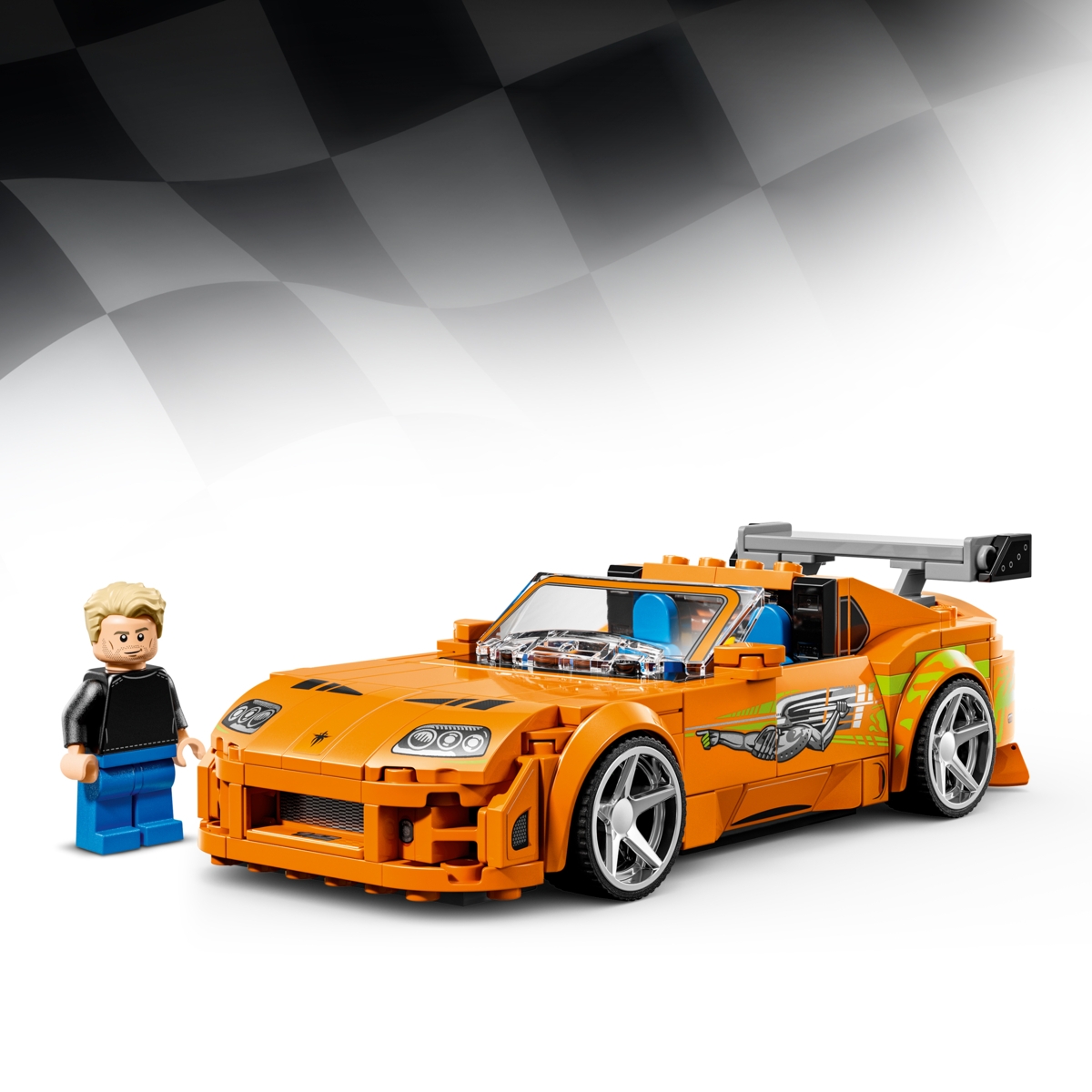 77260 LEGO® Speed Champions Greiti ir įsiutę Toyota Supra MK4