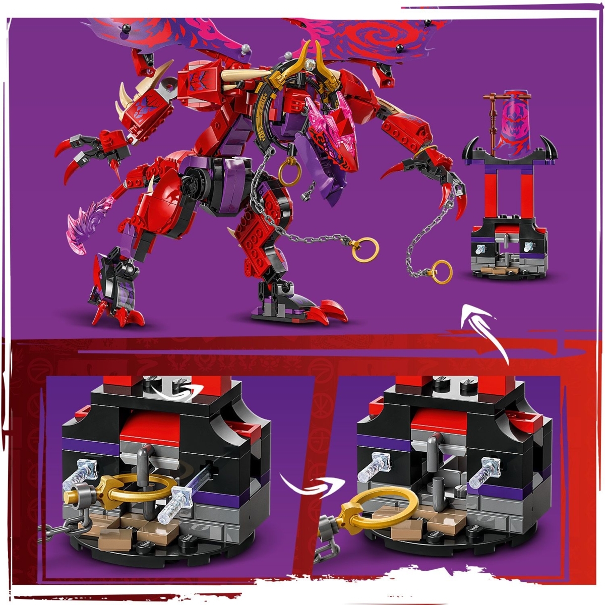 71832 LEGO® NINJAGO® Chaoso drakonas Griausmingoji iltis | LEGO
