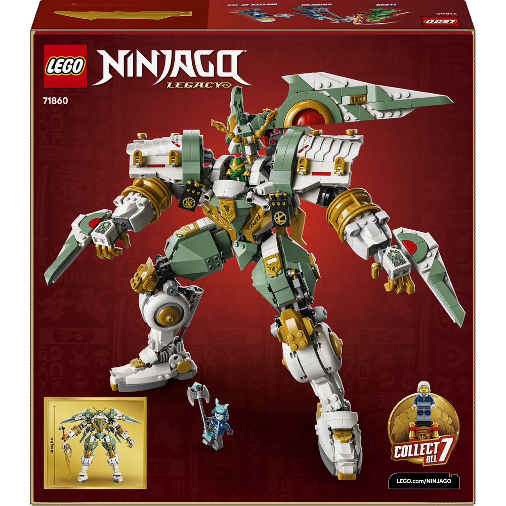 71860 LEGO® NINJAGO® 15-ųjų metinių Lloyd robotas-titanas | LEGO