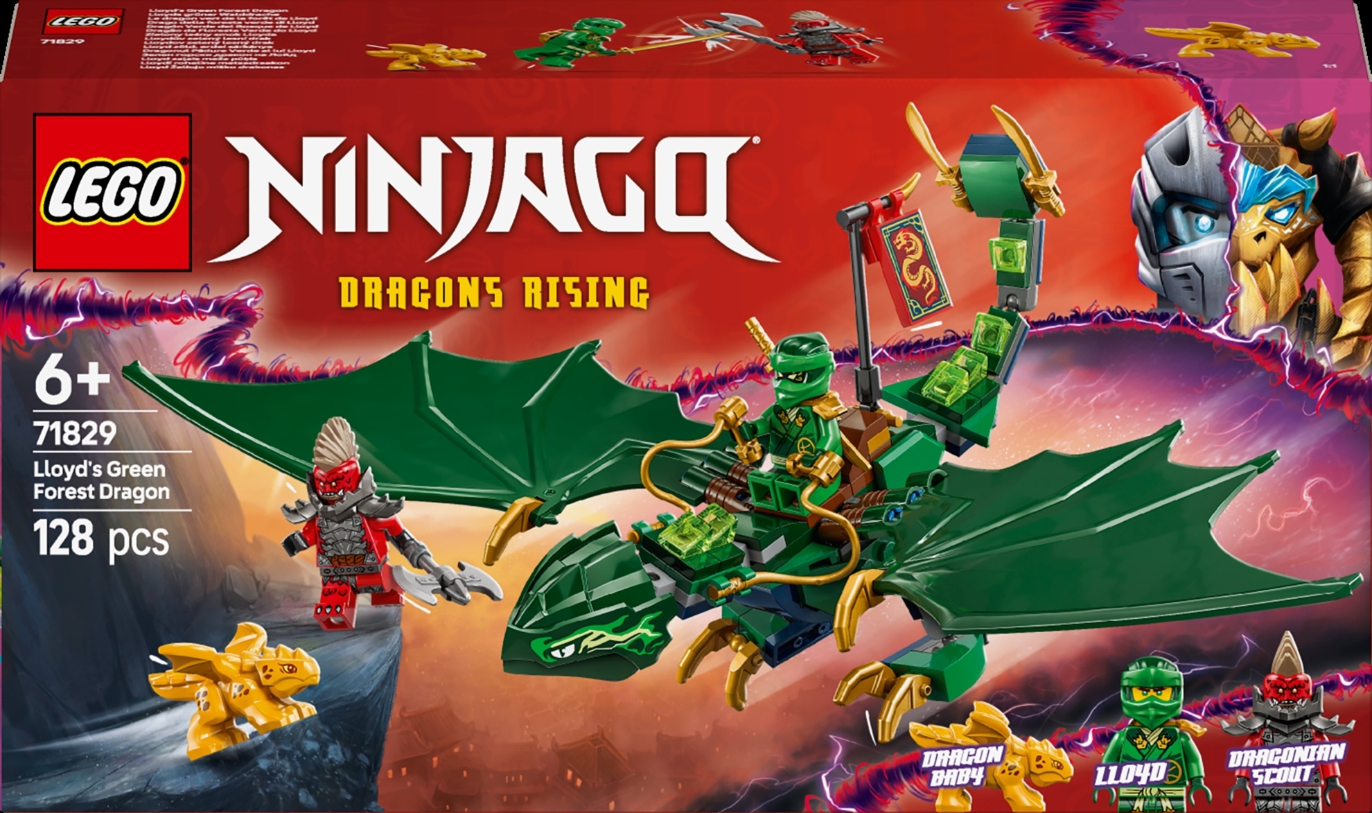 71829 LEGO® NINJAGO® Lloyd Žaliojo miško drakonas | LEGO Ninjago