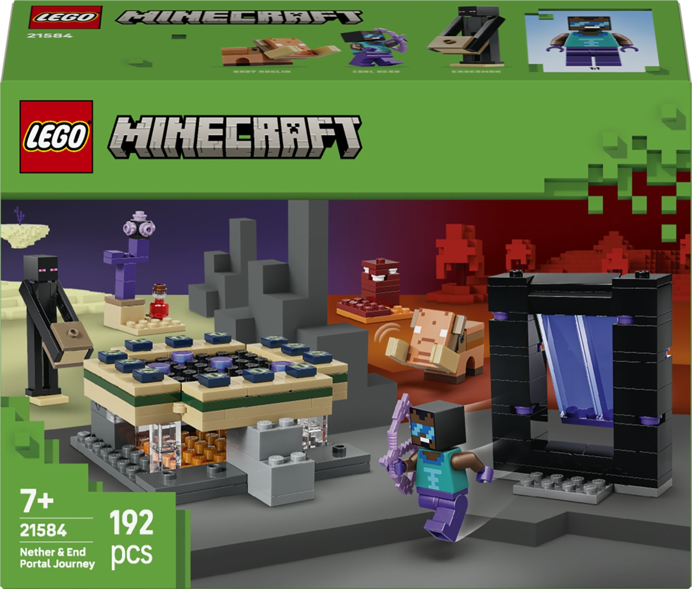 21584 LEGO® Minecraft® Kelionė į Neterį ir Enderį | LEGO