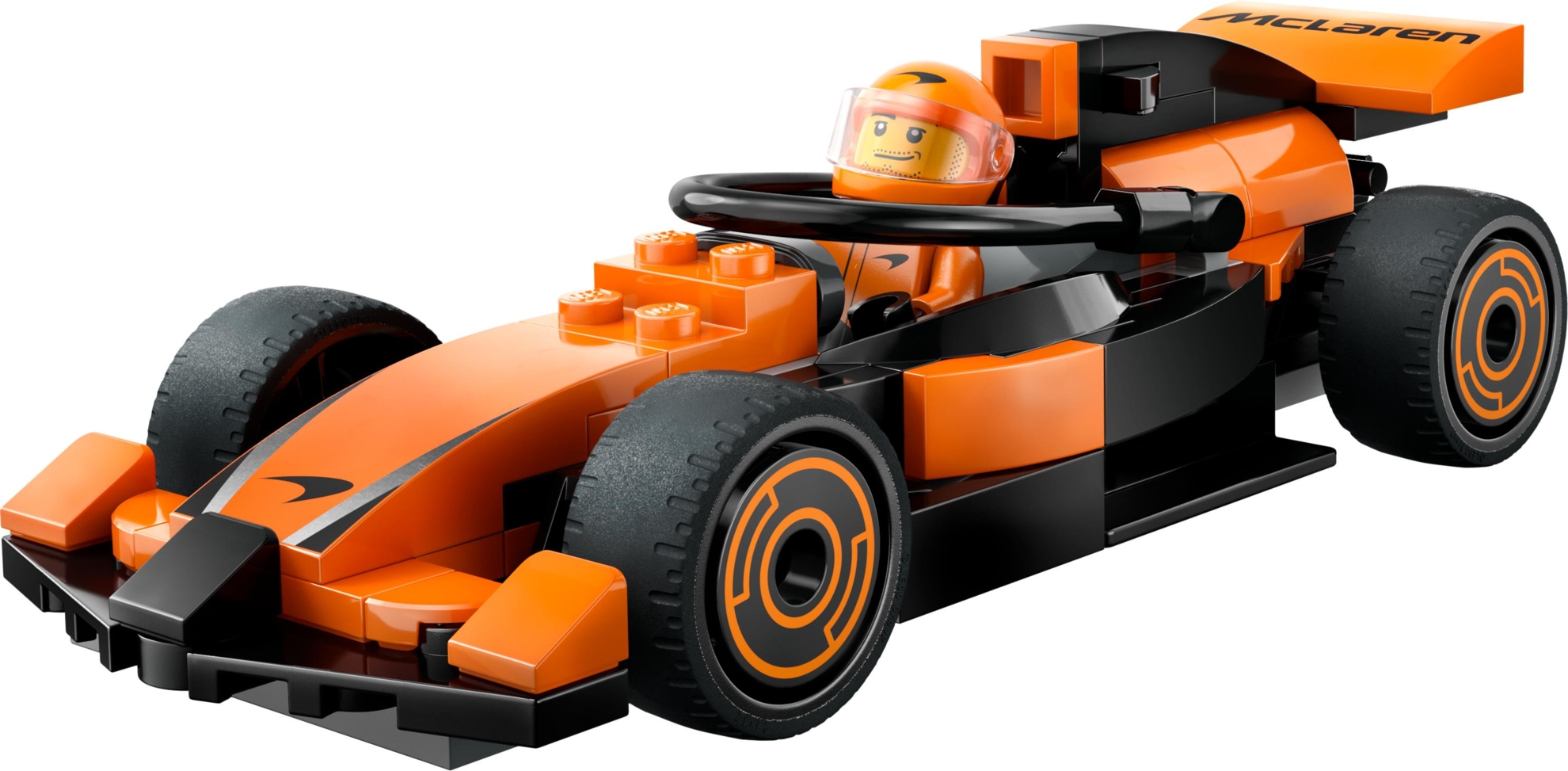 60442 LEGO® City Project Alicia 2025 F1® vairuotojas su McLaren