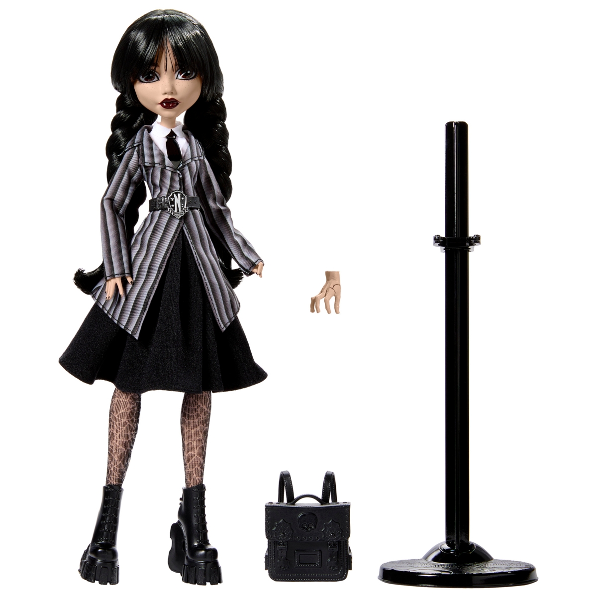 MONSTER HIGH X WEDNESDAY lėlė Trečiadienė, HXJ04 | Lėlės ir lėlių