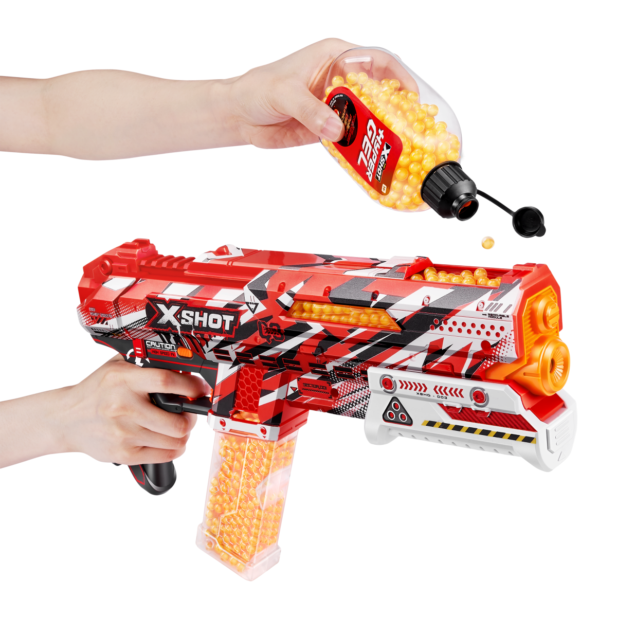 X-SHOT žaislinis šautuvas Hyper Gel, 1 serija, 5000 želinių