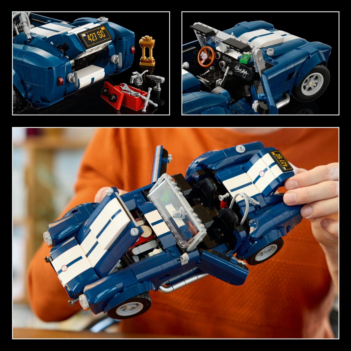 10357 LEGO® Icons Shelby Cobra 427 S/C | Kolekciniai LEGO ir