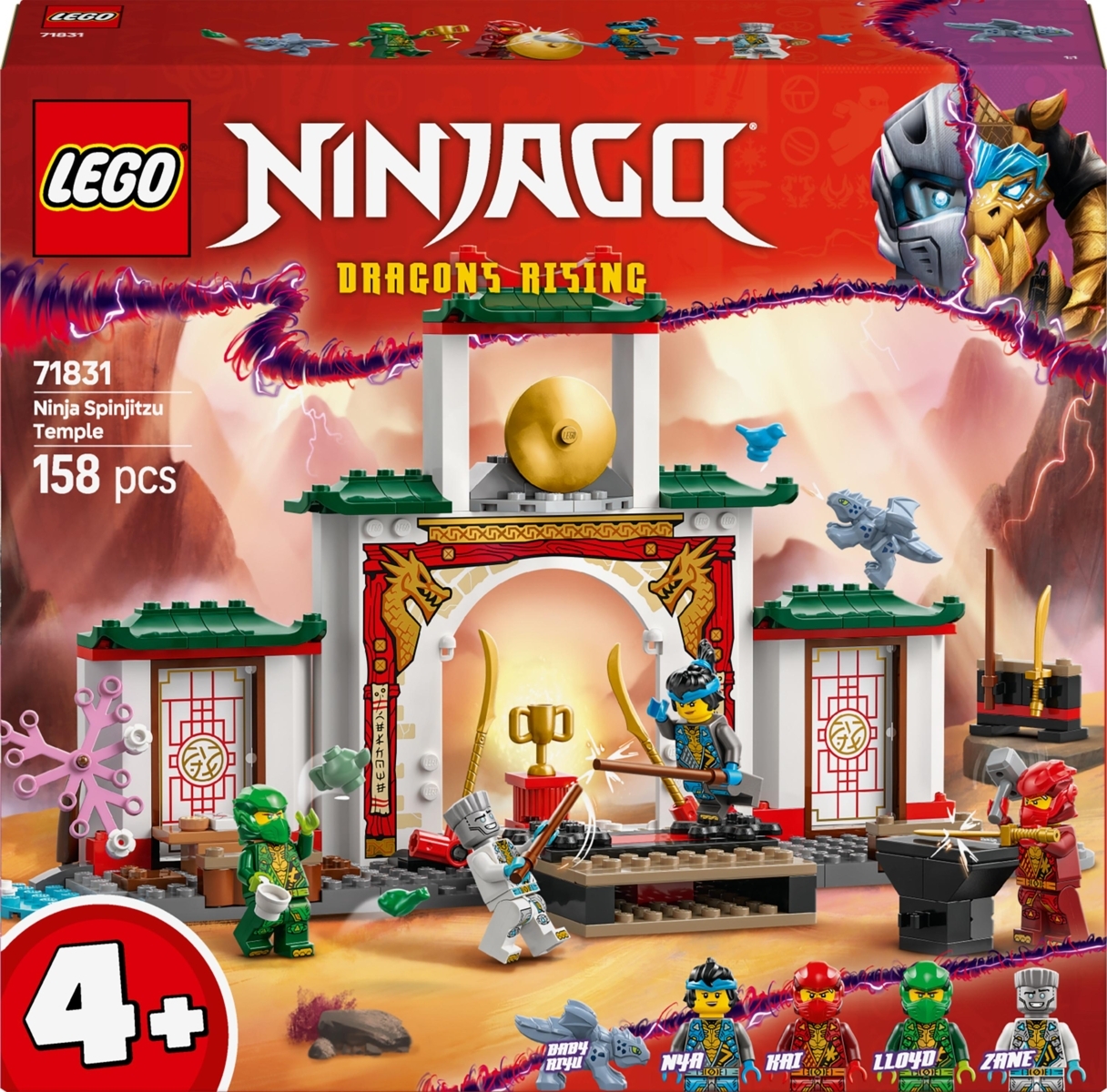 71831 LEGO® NINJAGO® Nindzių Spinjitzu šventykla | LEGO Ninjago