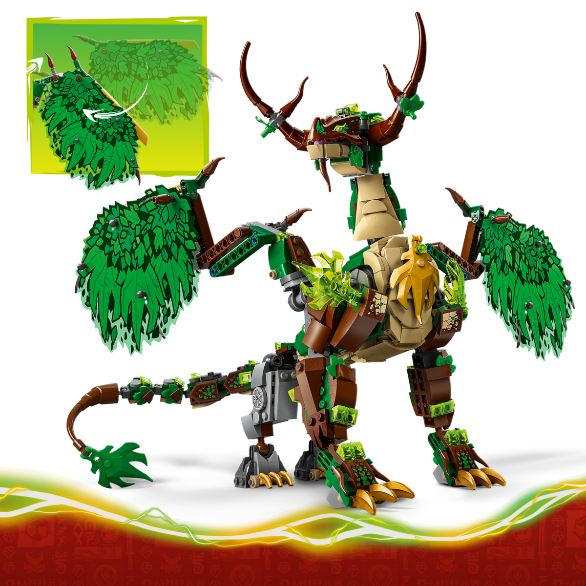 71859 LEGO® NINJAGO® Gyvybės drakonas | LEGO