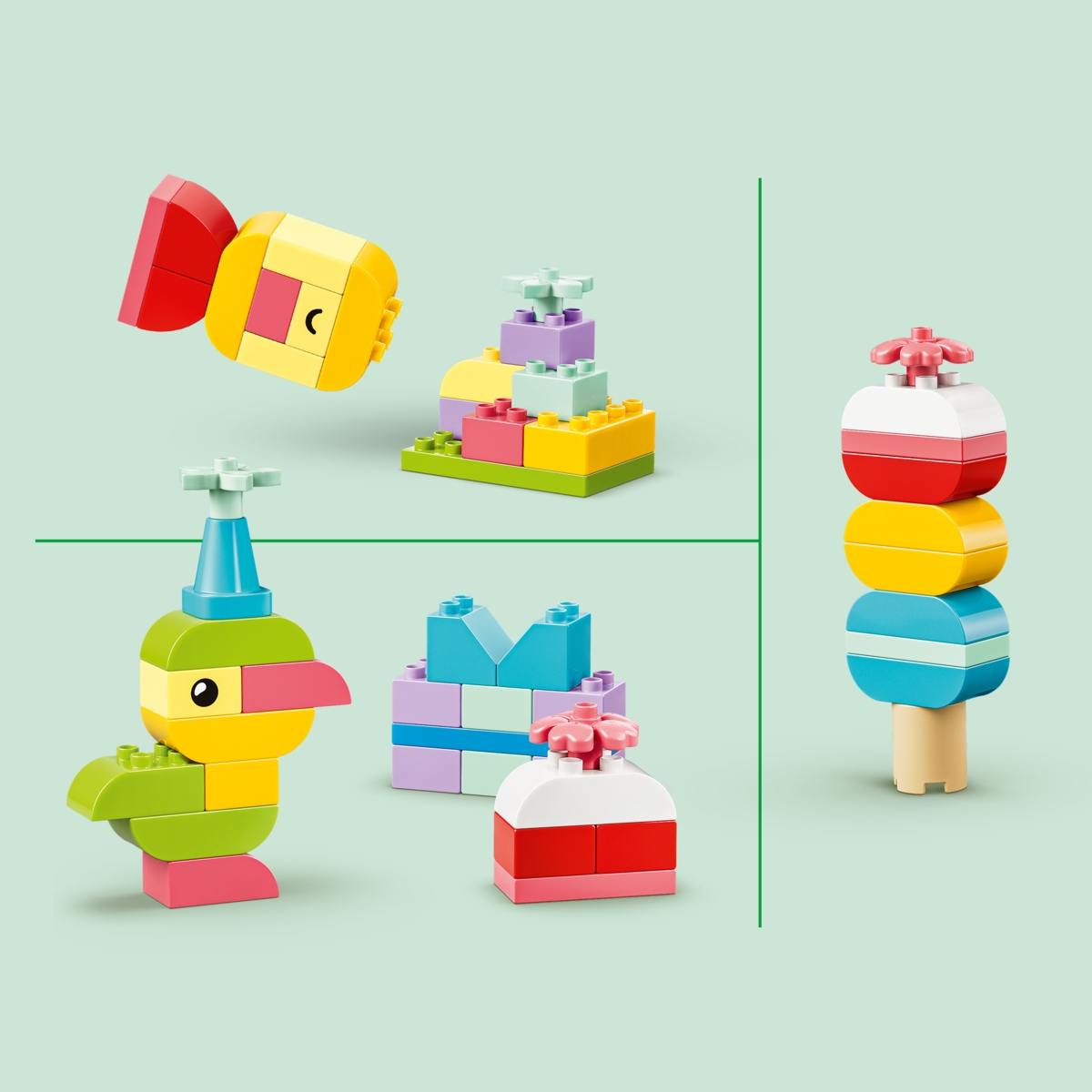 10479 LEGO® DUPLO® Classic Spalvinga kūrybiška dėžė | LEGO