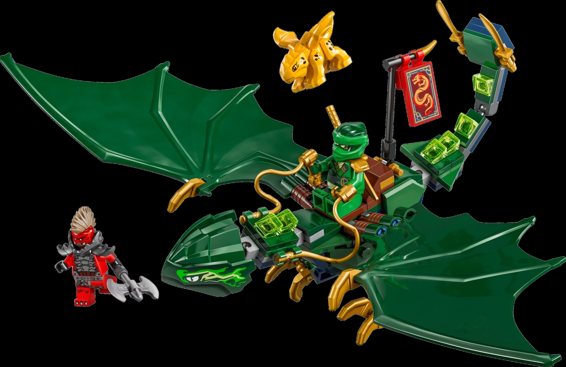71829 LEGO® NINJAGO® Lloyd Žaliojo miško drakonas | LEGO Ninjago