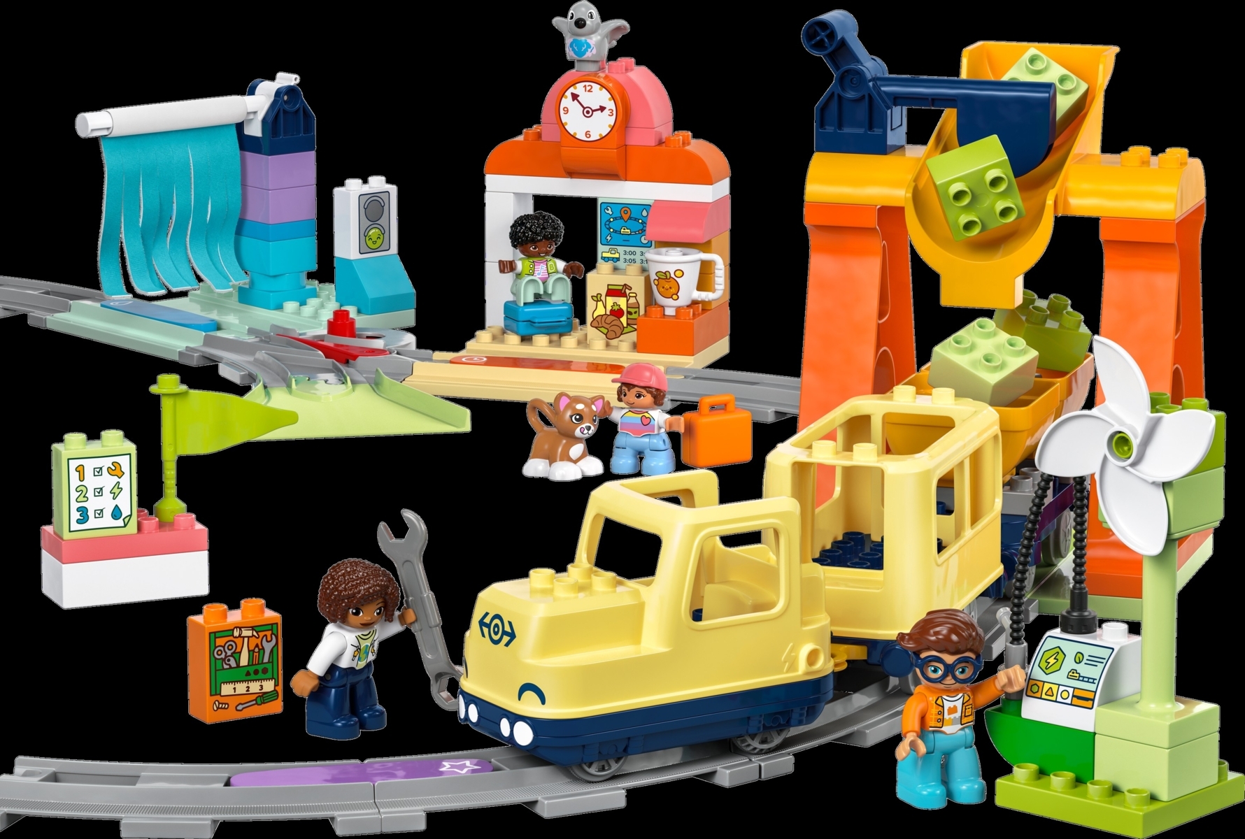 10428 LEGO® DUPLO® Town Didelis interaktyvus bendruomeninis