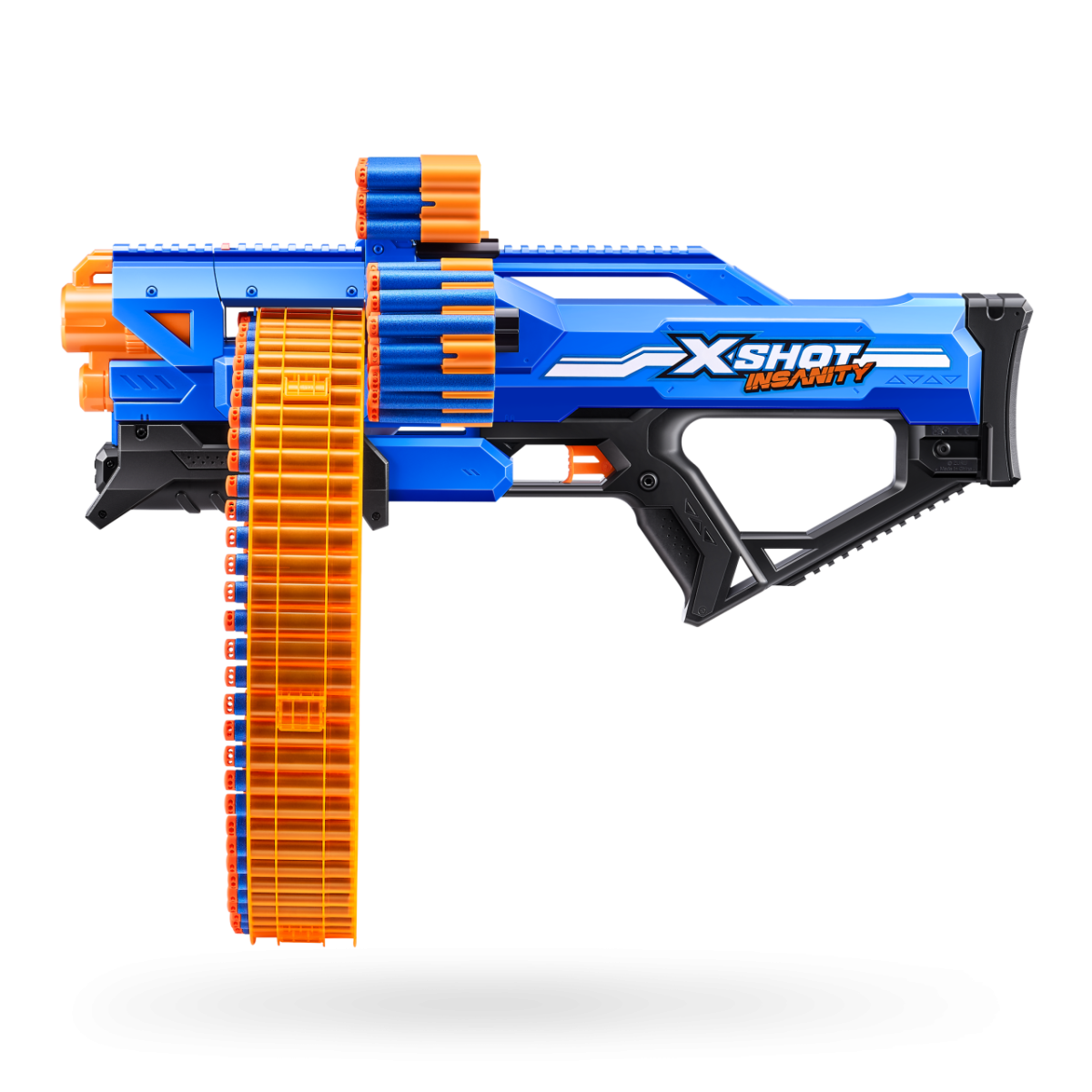 X-SHOT žaislinis šautuvas Mad Megga Barrel Blaster Insanity, 1