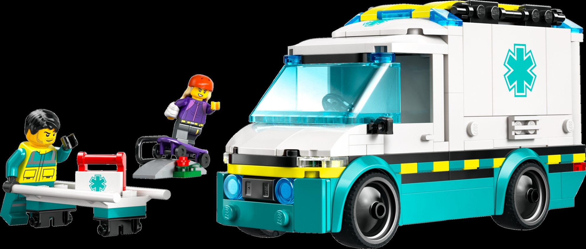 60451 LEGO® City Great Vehicles Greitosios pagalbos automobilis