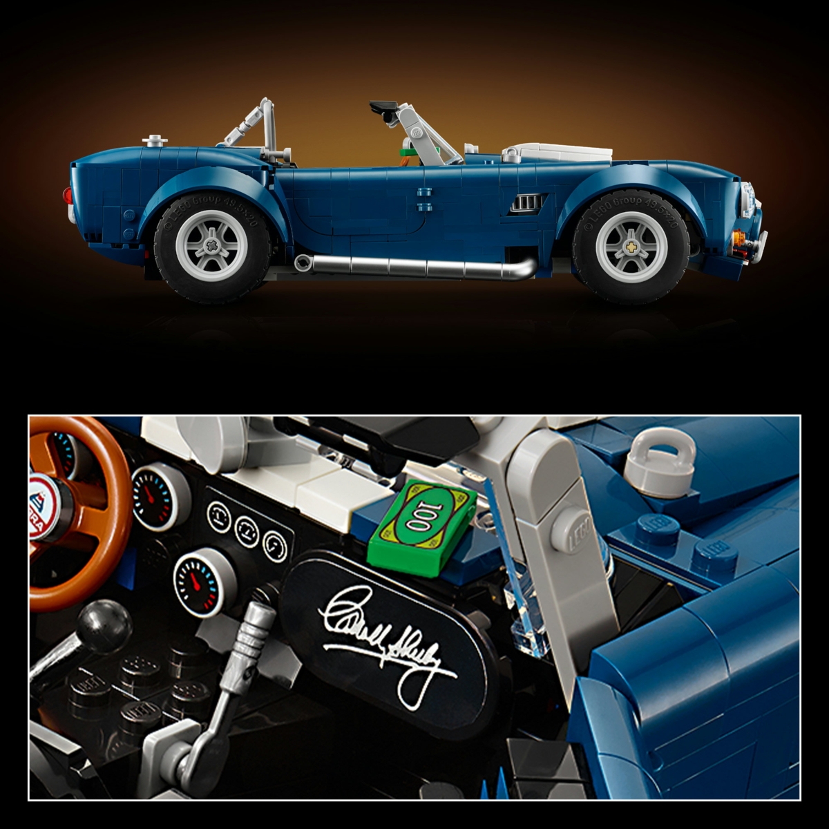 10357 LEGO® Icons Shelby Cobra 427 S/C | Kolekciniai LEGO ir