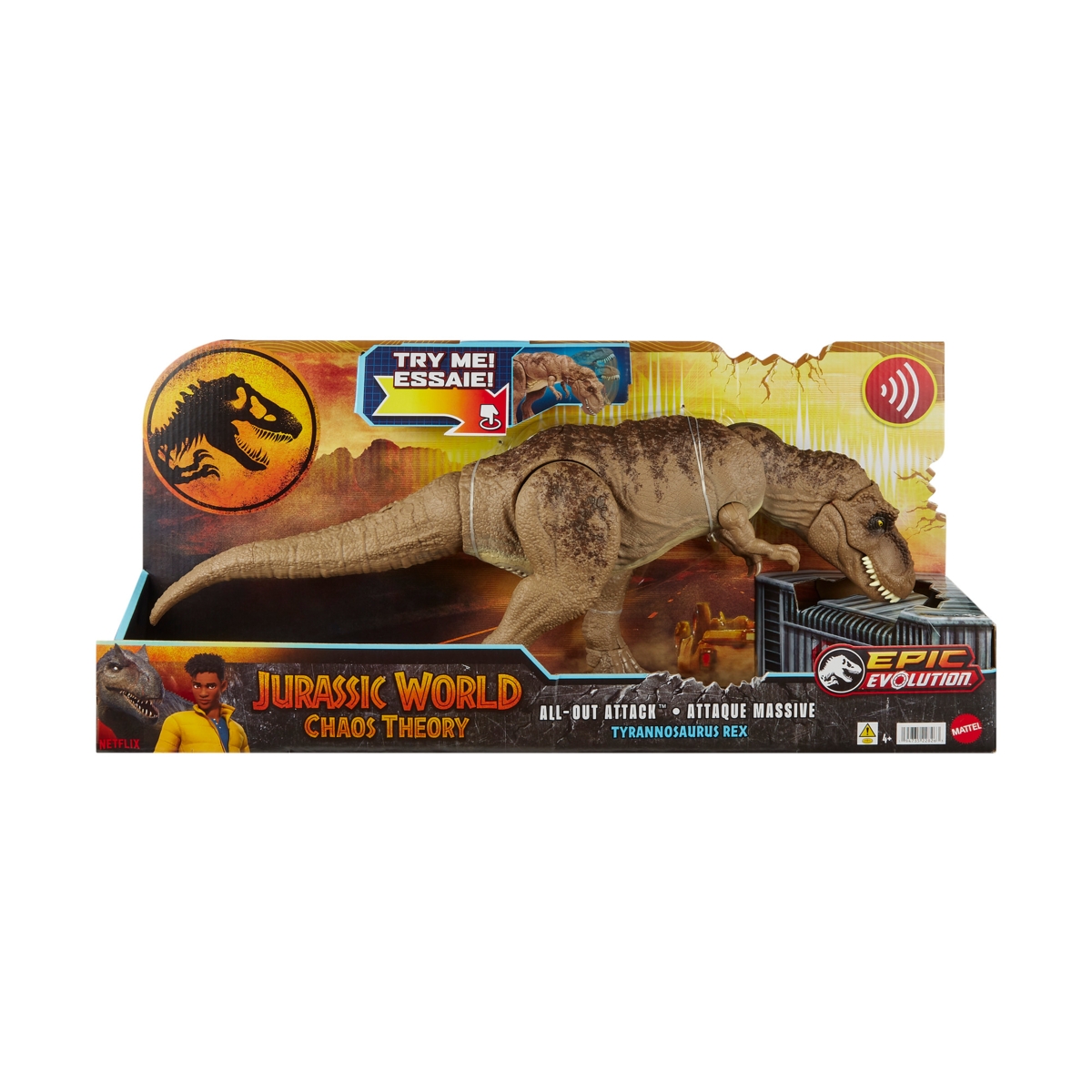 JURASSIC WORLD tyranozauras REX, HXF53 | Dinozaurai