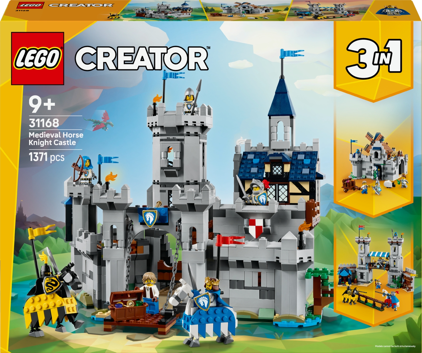 31168 LEGO® Creator Viduramžių raitųjų riterių pilis | LEGO Creator