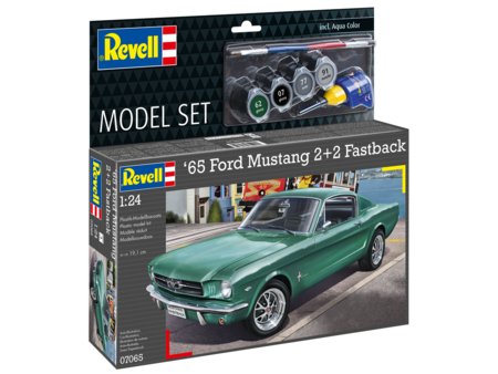 REVELL 1965 Ford Mustang 2+2 Fastback automodelis, 67065 
