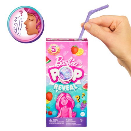 BARBIE Čelsės POP Reveal rinkinys vaisių serija, HRK58 