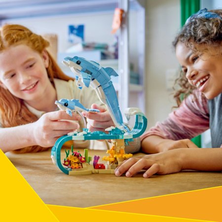 31385 LEGO® Creator Jūrų gyvūnai: gražūs delfinai 