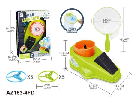 AJ SPORTZ disko paleidimo įrenginys, AZ163-4FD 