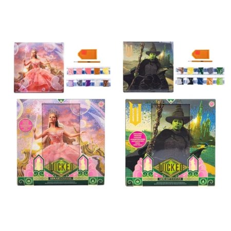 WICKED deimantų kūrybinis rinkinys, asort., 80-0015