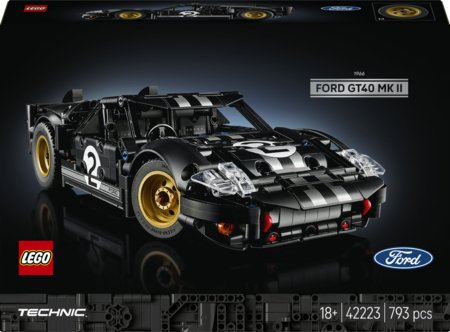 42223 LEGO® Technic Lenktyninis automobilis 1966 Ford GT40 MKII 