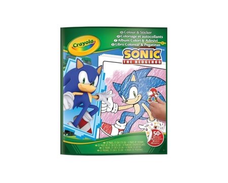 CRAYOLA kūrybinis rinkinys Sonic, 04-0898G 