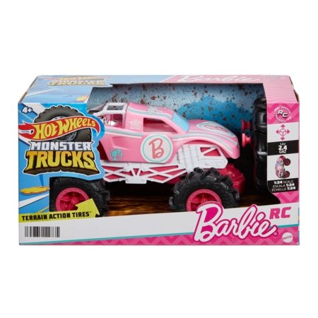 HOT WHEELS RC automodelis BARBIE 1:24, HNV02 HNV02