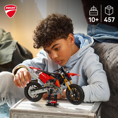 42238 LEGO® Technic Motociklas „Ducati Desmo450 MX Factory“ 