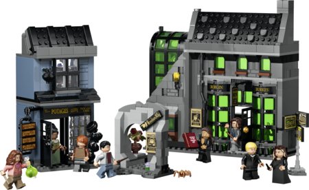76471 LEGO® Harry Potter™ Mušeikų skersgatvio burtininkų parduotuvės 