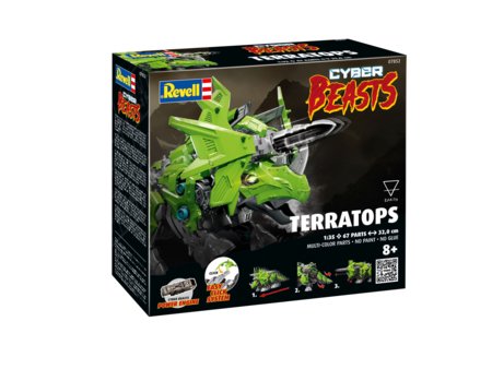 REVELL konstruktorius TerraTops: CyberBeasts, 07852 