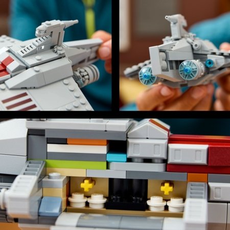 75404 LEGO® Star Wars™ Acclamator klasės atakos erdvėlaivis 