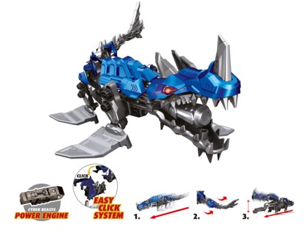 REVELL konstruktorius  HydroFang: CyberBeasts, 07851 
