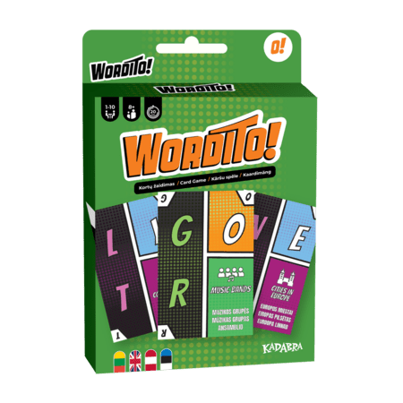 Kortų žaidimas Wordito! LT/LV/EE, 56144 