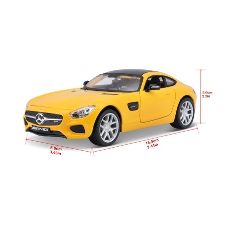 MAISTO DIE CAST 1:24  Special edition Automodelis Mercedes AMG GT, 31134 BK 
